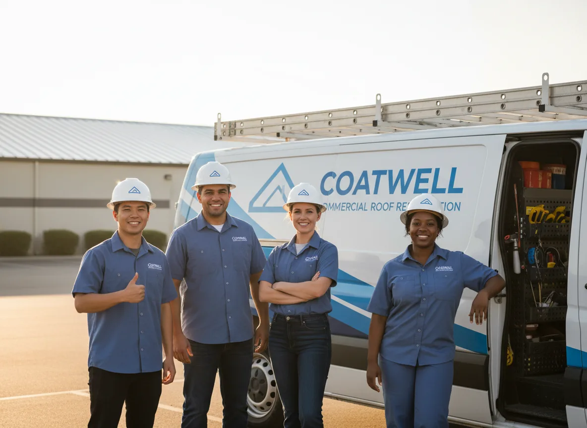 Commercial roof coating company in Manorville, NY